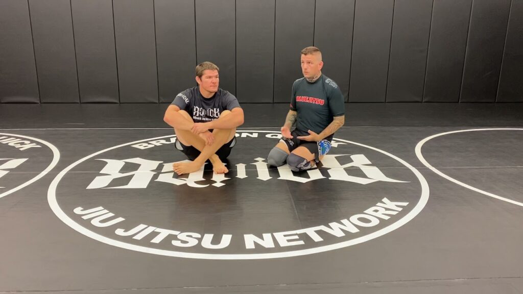 How to use chest pressure to take the back