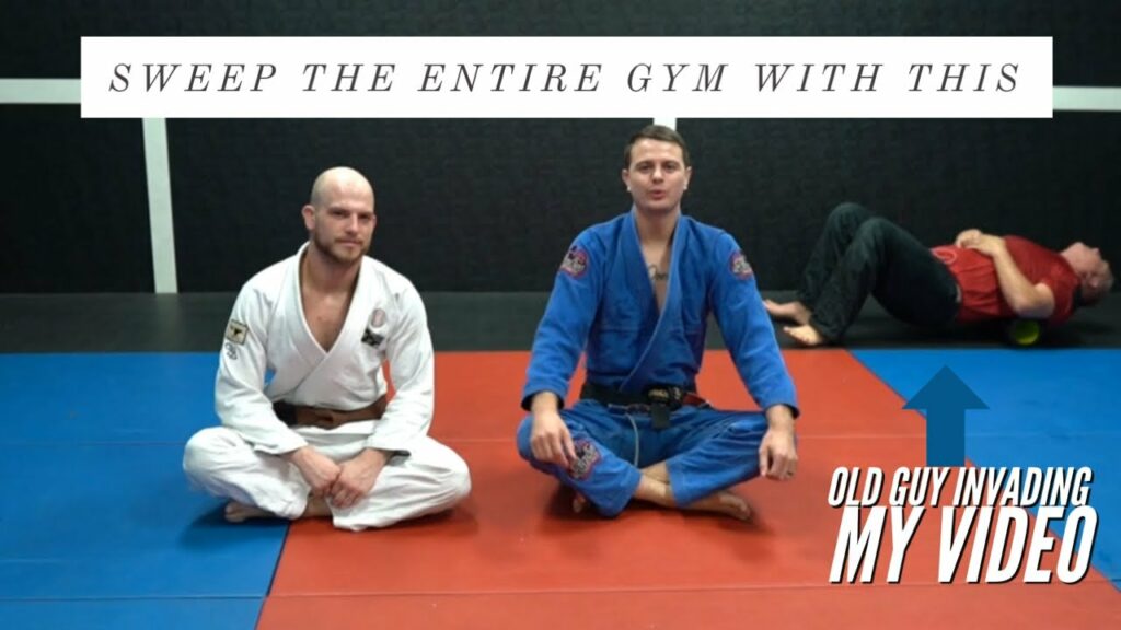 I Catch Everyone With This Simple Sweep (Old Guy Invades my Video Room)