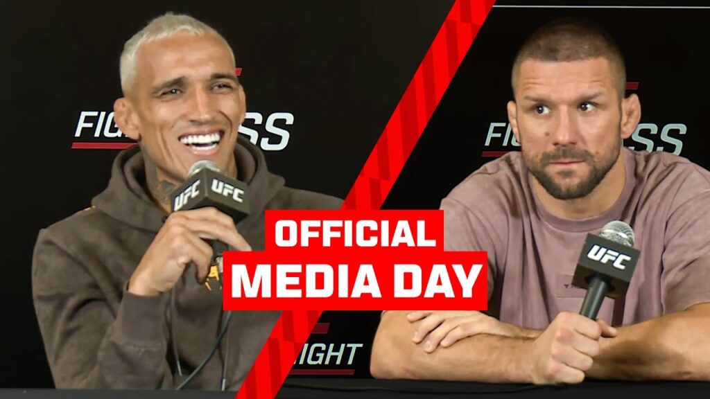 I See My Opportunity to Submit Charles Oliveira | UFC Rio Media Day