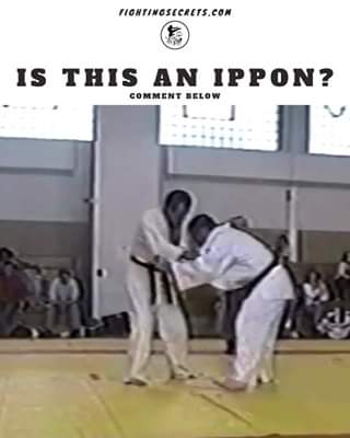 I am looking for help from the Competitive Judo experts and refs out there.
 Was this a clean ippon …or Waza-Ari.
 I was always inclined to get to t...