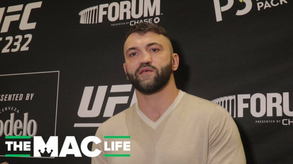 'I chop Jon Jones' balls all the time': Andrei Arlovski UFC 232 | Media Scrum