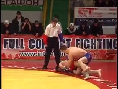 I hope that submission was worth it, because his knee is totally fu*ked!