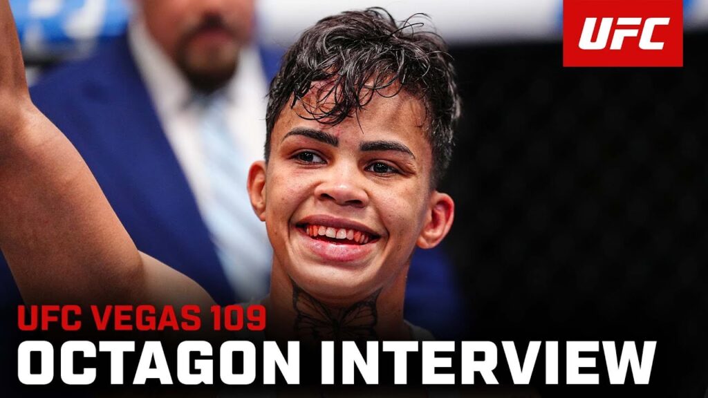 Iasmin Lucindo Octagon Interview | UFC Vegas 109