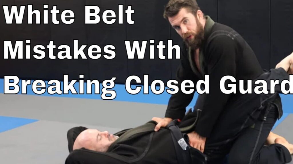 If You Struggle Breaking Closed Guard as White Belt, Then Watch This Video