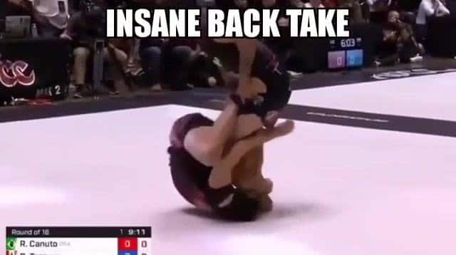 Insane Back Take