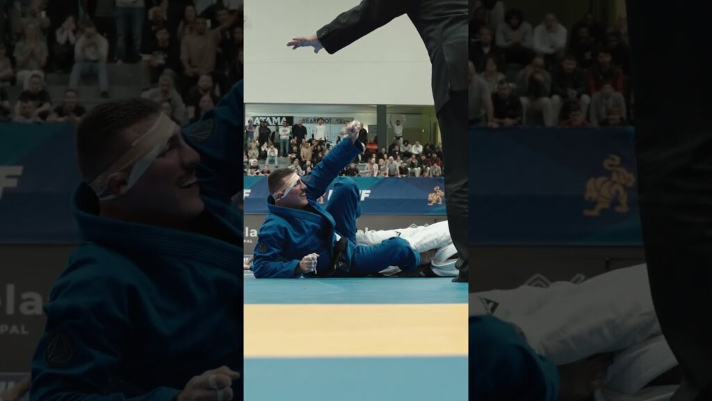 Intense semifinal between Davi Vetoraci & Uanderson Ferreira at Euros! #bjj #ibjjf #jiujitsu