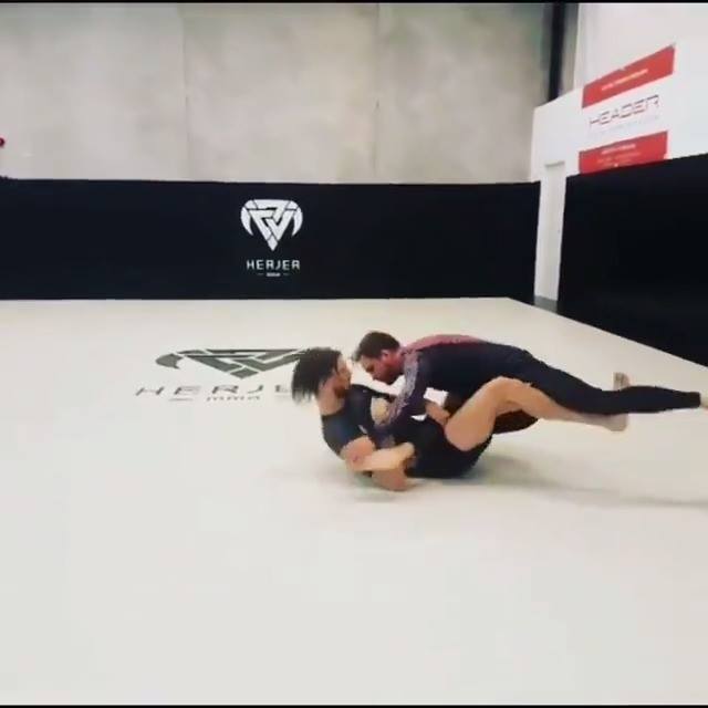 Inverted DLR to heelhook