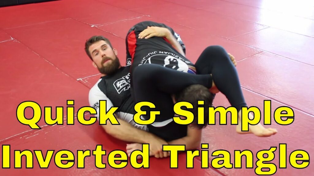 Inverted Triangle Choke Setup against The Over Under Guard Pass