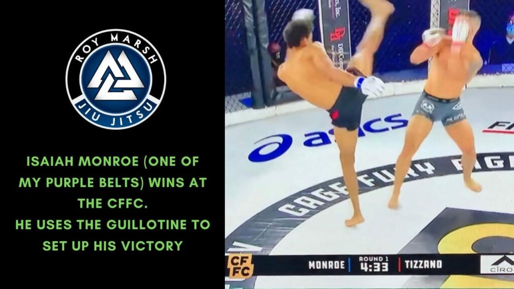 Isaiah Monroe CFFC Win  | Use of Guillotine