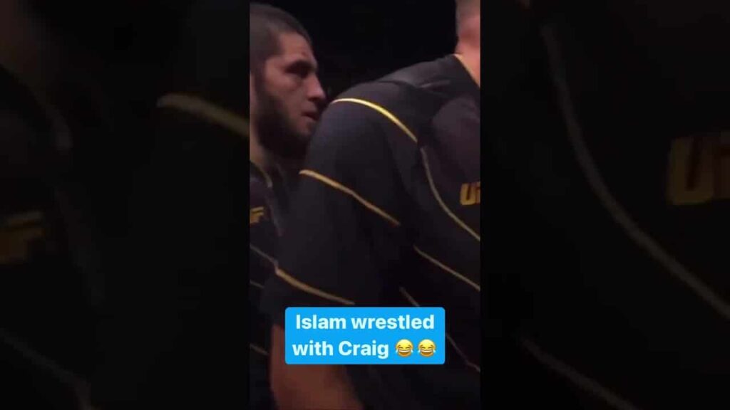 Islam ASKED Craig Jones for advice after #UFC284 🤔👀
