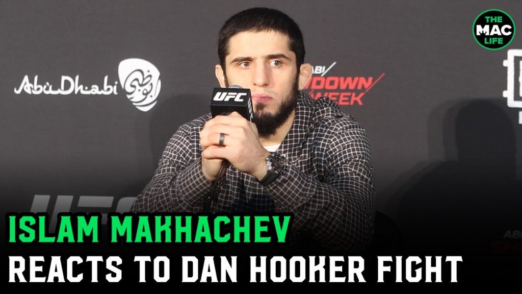 Islam Makhachev: 'I didn’t even need to shower after Dan Hooker fight'