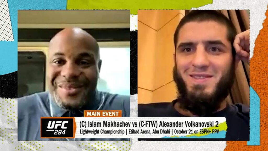 Islam Makhachev Talks UFC 294 Breaking News, Alexander Volkanovski & More! | ESPN MMA - DC & RC