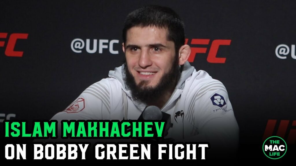 Islam Makhachev reacts to Bobby Green fight; Wants title fight in Abu Dhabi