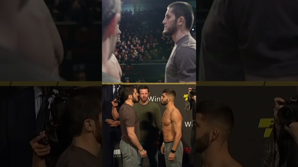 Islam and Arman's First Face Off π #ufc311