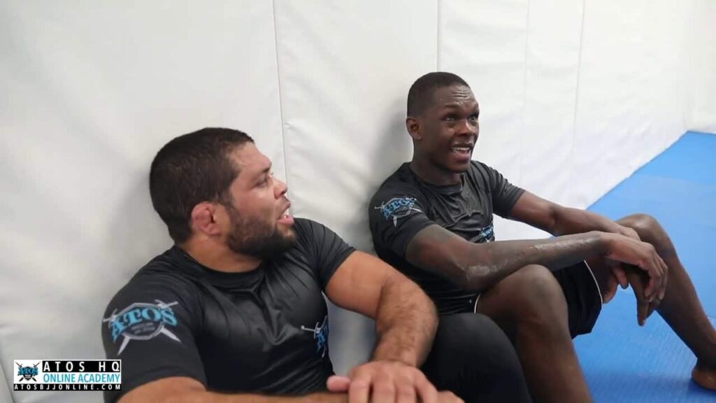 Israel ADESANYA Training With Jiu-Jitsu World Champions