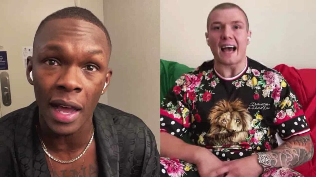 Israel Adesanya and Marvin Vettori Get Heated | Full Interview | UFC 263