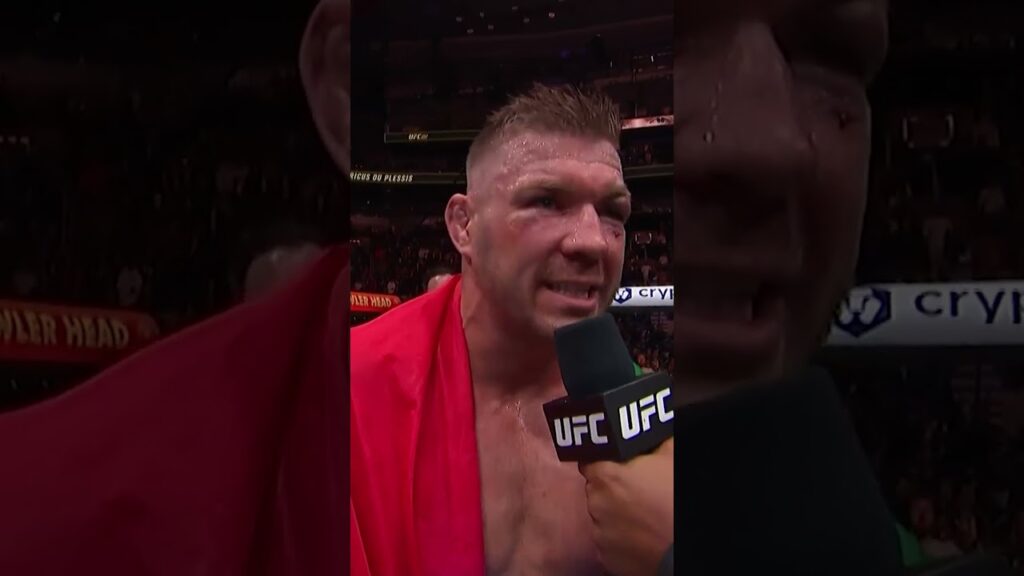 Israel Adesanya ... du Plessis says you're NEXT π