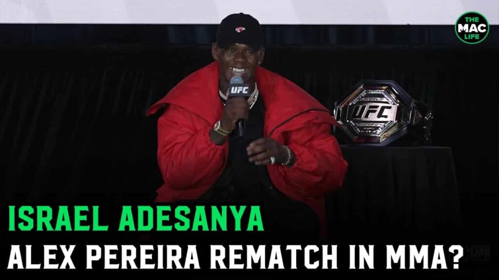 Israel Adesanya on Alex Pereira: “I can’t wait to drive my 4 ounce deadly weapons through his face”
