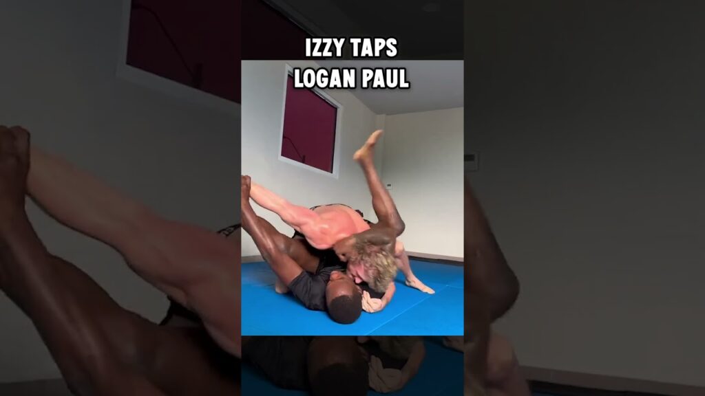 Israel Adesanya taps Logan Paul: "I almost made it out!"