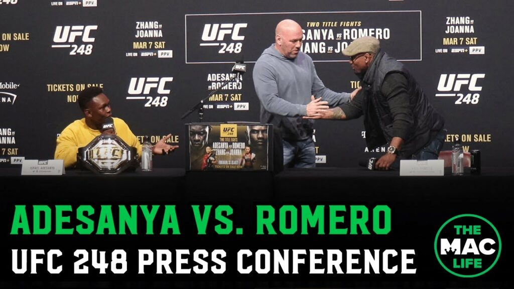 Israel Adesanya vs. Yoel Romero | UFC 248 Pre-Fight Press Conference: