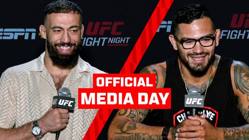 I've Got Roman Dolidze Figured Out 😤 | UFC Vegas 109 Media Day