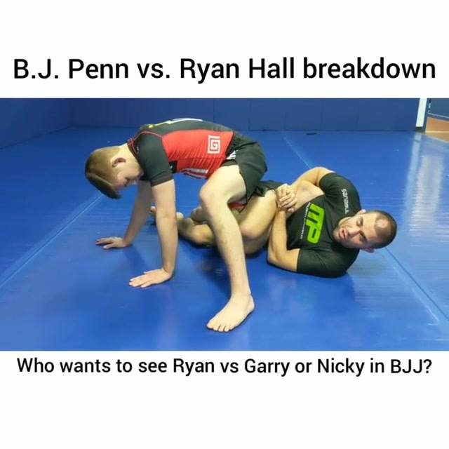 .J. Penn vs. Ryan hall breakdown by @garrytonon and @nickyryanbjj
