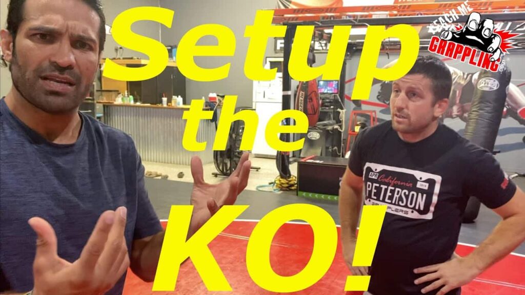 JAB right HERE for the KO!!  Beautiful Combo!