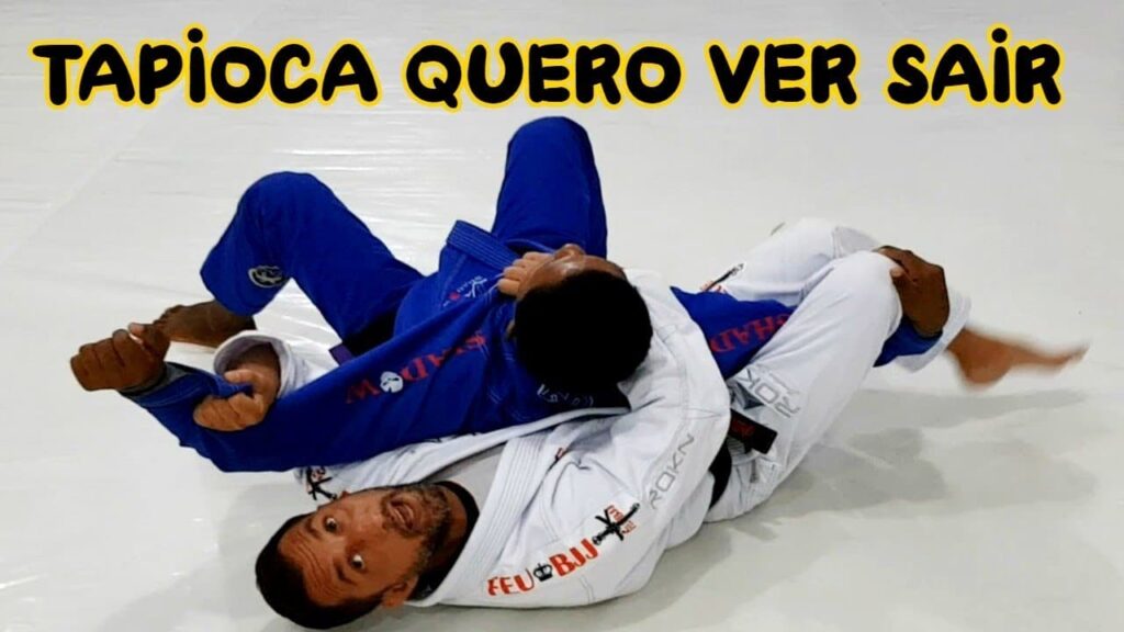 JIU JITSU ESTRANGULAMENTO DO INFERNO OLHA A CARA DO TAPIOCA  Jigoku Jime