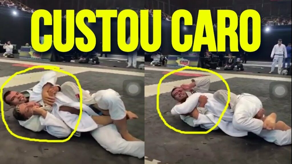 JIUJITEIRO DEU RISADA E SUBESTIMOU SEU ADVERSÁRI ANTES DA LUTA ACABAR