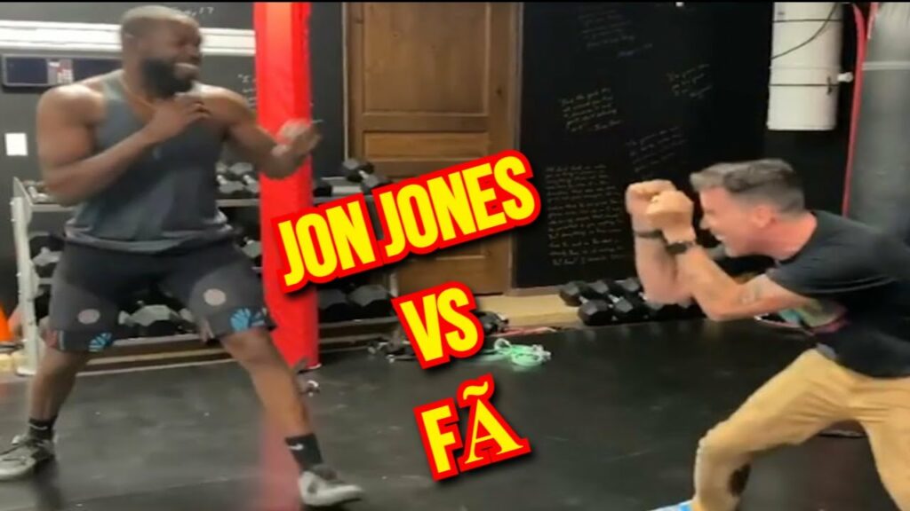 JON JONES DO UFC SAI NÃO MÃO COM UM FÃ ESPECIAL
