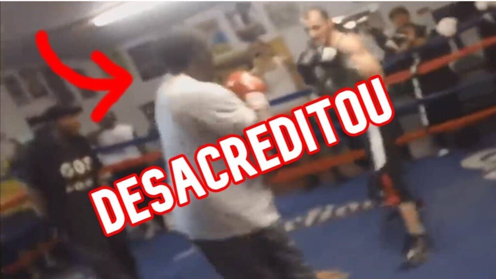 JOVEM FANFARRÃO ACHOU QUE IA HUMILHAR UM VELHO BOXEADOR NA LUTA