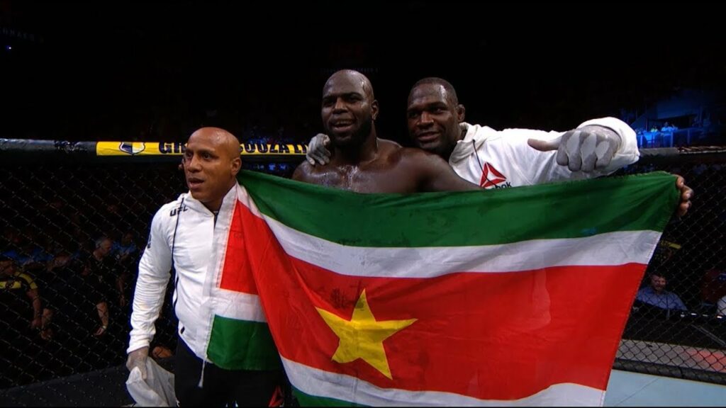 Jairzinho Rozenstruik Breaks Down Knockout Sequence in UFC Debut