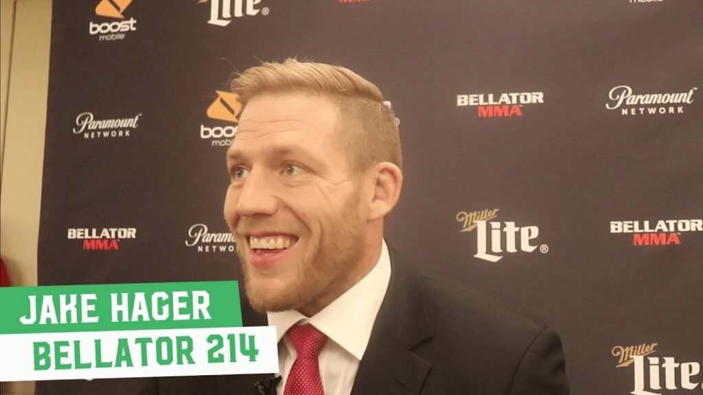 Jake Hager (or Jack Swagger) Talks pro wrestlers who could fight in MMA | Bellator 214 Media Day