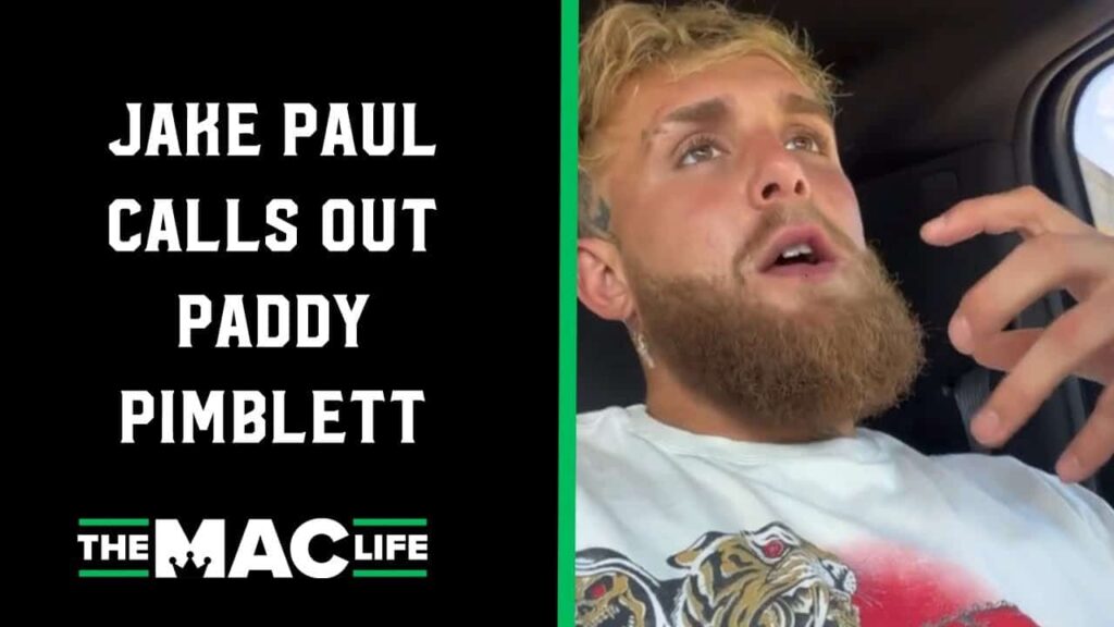 Jake Paul challenges Paddy Pimblett to $1 million dollar spar: “I really wanted to like you”