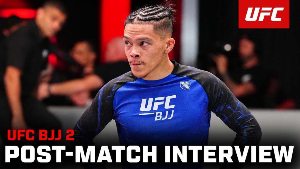 Jalen Fonacier Post-Match Interview | UFC BJJ 2