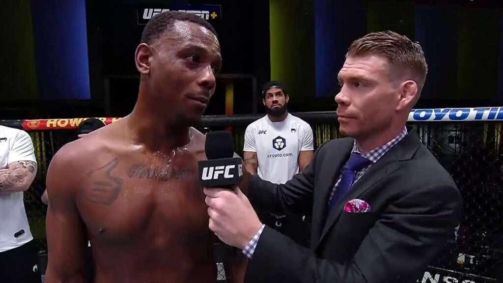 Jamahal Hill Octagon Interview | UFC Vegas 48