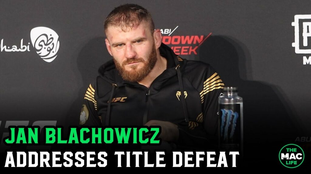 Jan Blachowicz reacts to title loss to Glover Teixeira: “I feel like s***. What can I say?”