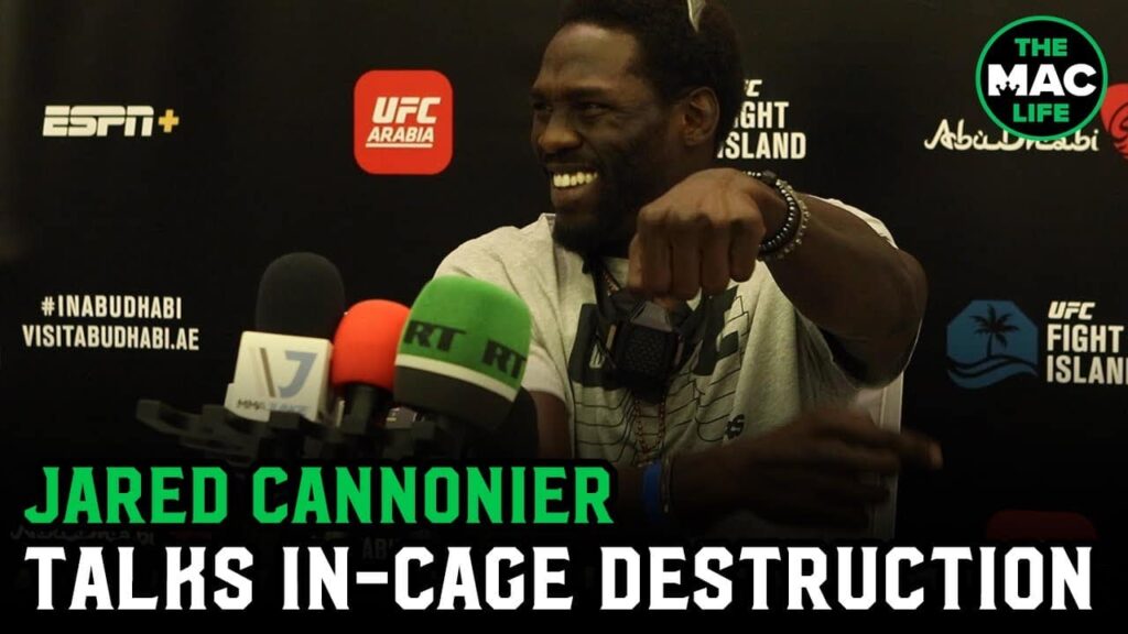 Jared Cannonier: “I’m going in there with the same plan: Decimate my opponent and destroy him”