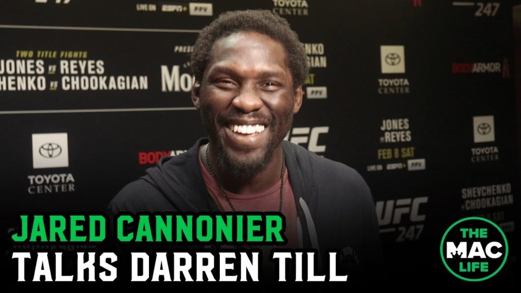 Jared Cannonier is amused by Darren Till's 'niggles'; Talks Adesanya vs. Romero