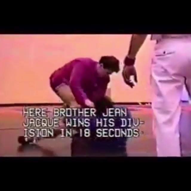 Jean Jacques Machado winning in a Sambo Tournament