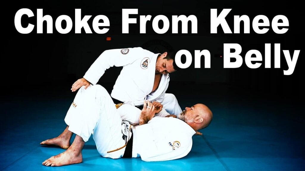 Jean Vandesteen Choke From Knee On Belly