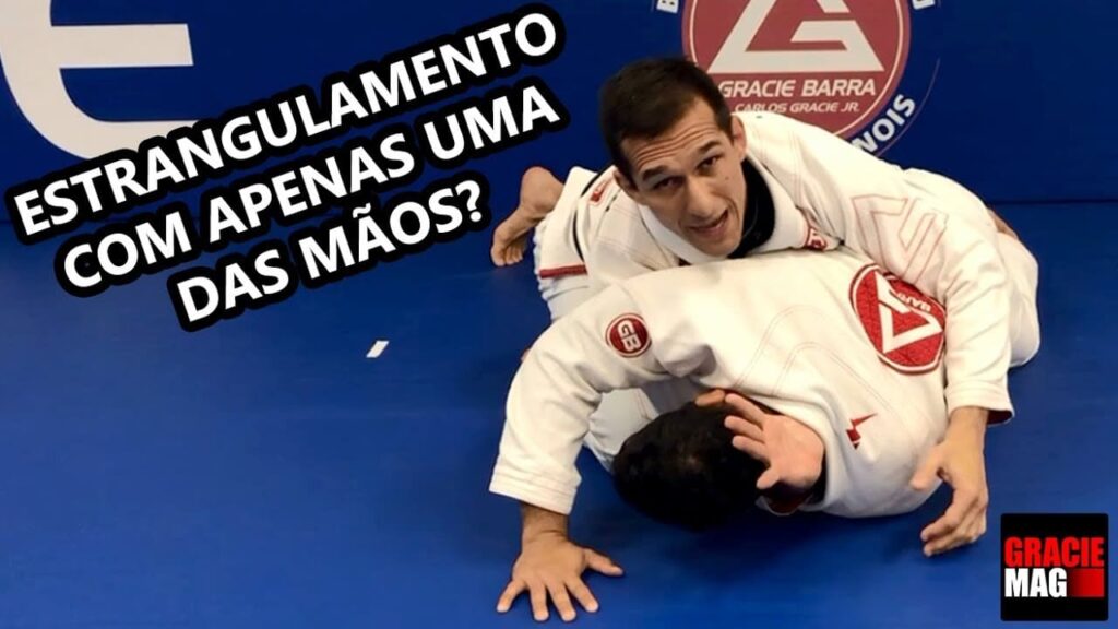 Jefferson Moura ensina estrangulamento com uma das mãos no Jiu-Jitsu