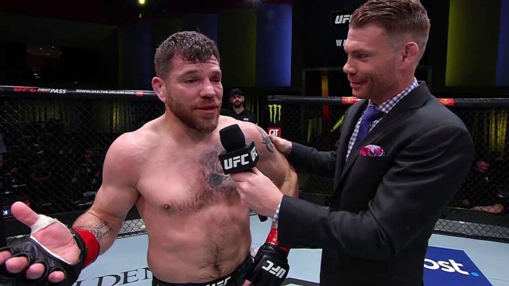 Jim Miller Octagon Interview | UFC Vegas 48