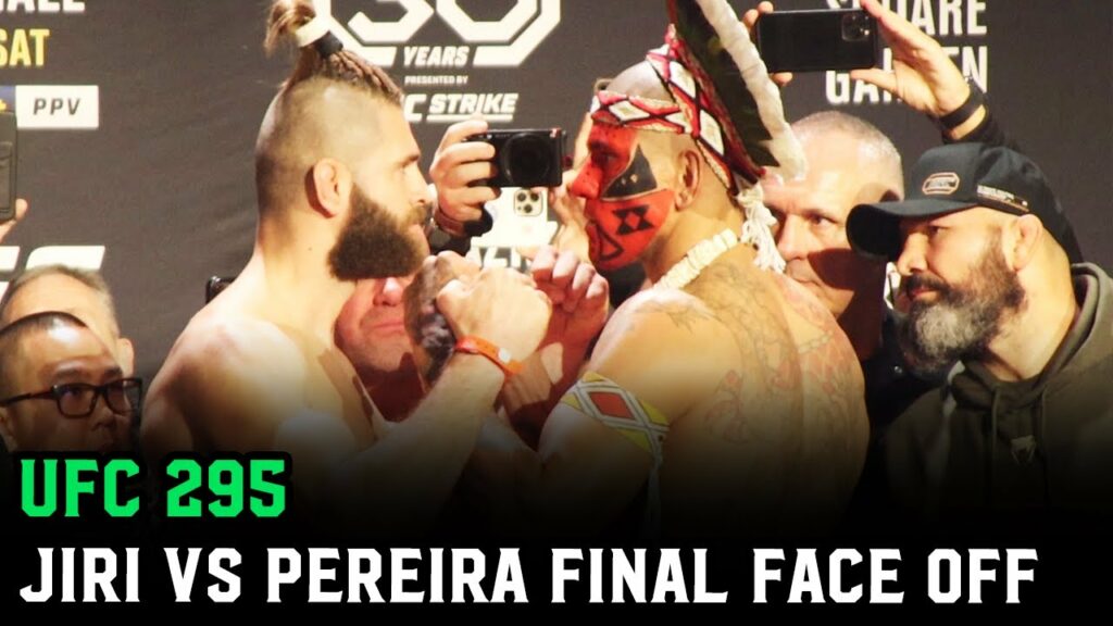 Jiri Prochazka vs. Alex Pereira INTENSE Final Face Off