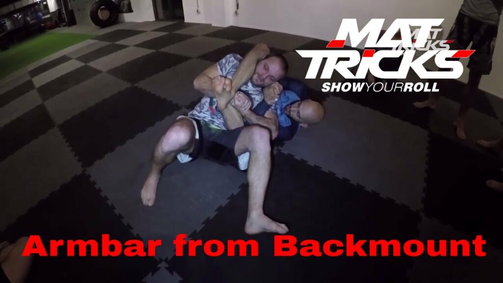 Jiu Jitsu Armbar from Backmount by John Danaher Blackbelt Aaron Milam