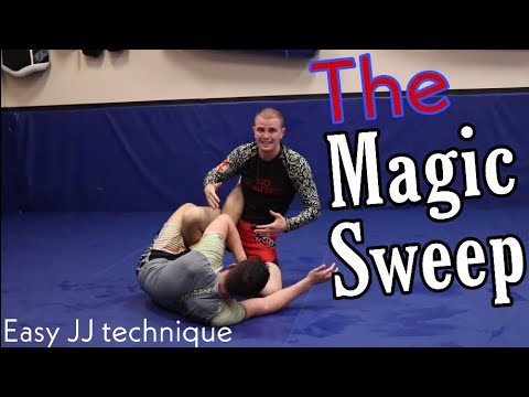 Jiu-Jitsu Sweep So Easy It Looks Like Magic