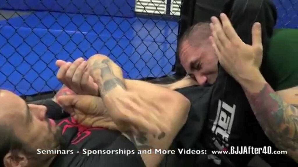 Jiu-Jitsu "CRYANGLE" CHOKE by Mike 'Spider Ninja' Bidwell founder of BJJ After 40
