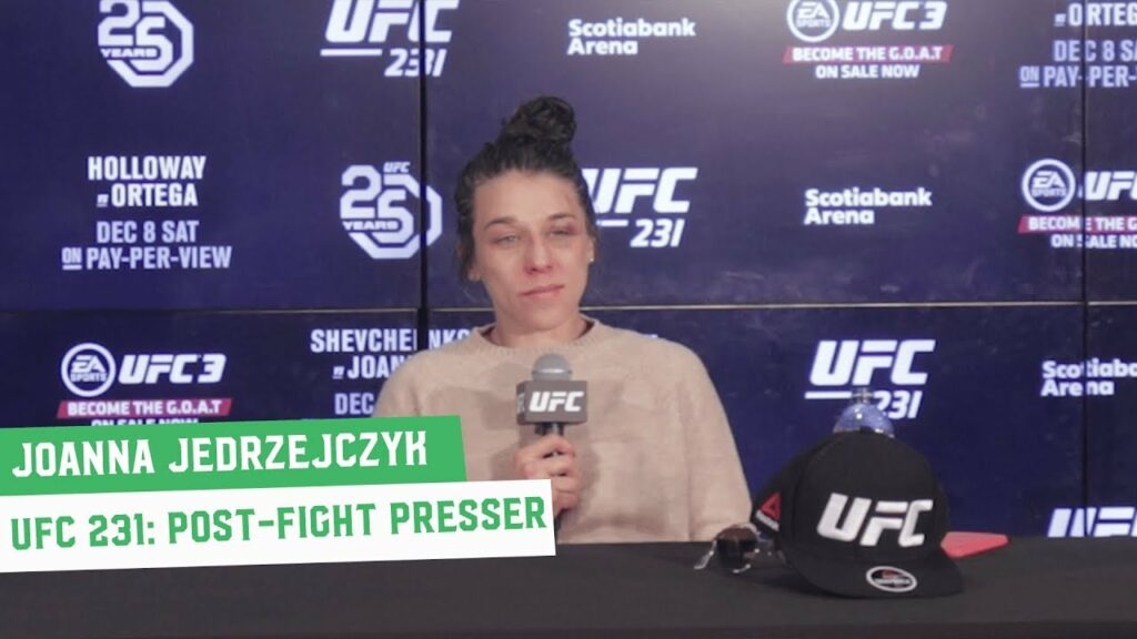 Joanna Jedrzejczyk | UFC 231 Post-Fight Press Conference
