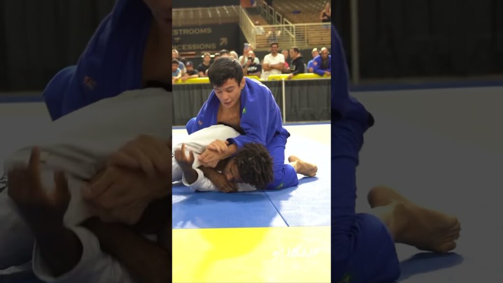 João Miyao With a Gator Roll