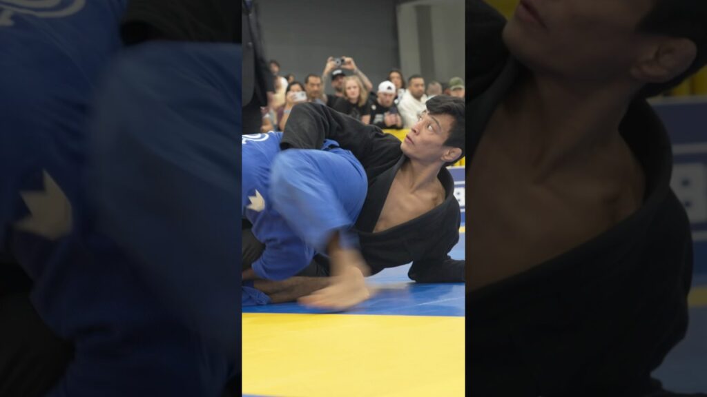 João Miyao is heating up at #IBJJFMastersWorlds🔥